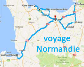 voyage Normandie