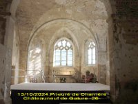 101 Visite guidée du prieuré de CHARRIÈRE à CHATEAUNEUF DE GALAURE  (7)