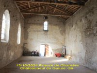 103 Visite guidée du prieuré de CHARRIÈRE à CHATEAUNEUF DE GALAURE  (10)