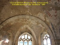 104 Visite guidée du prieuré de CHARRIÈRE à CHATEAUNEUF DE GALAURE  (11)