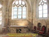 105 Visite guidée du prieuré de CHARRIÈRE à CHATEAUNEUF DE GALAURE  (12)