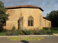 106 Visite guidée du prieuré de CHARRIÈRE à CHATEAUNEUF DE GALAURE  (1)