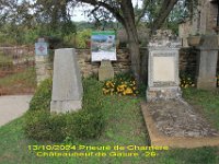 116 Visite guidée du prieuré de CHARRIÈRE à CHATEAUNEUF DE GALAURE  (31)